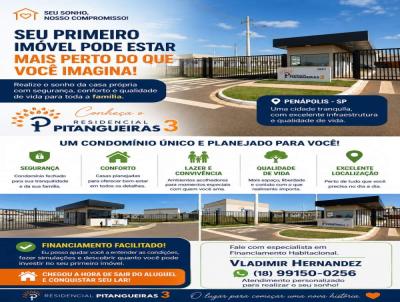 Casa em Condom�nio para Venda, em Pen�polis, bairro Residencial Mais Solar Pen�polis II, 2 dormit�rios, 1 banheiro, 2 vagas